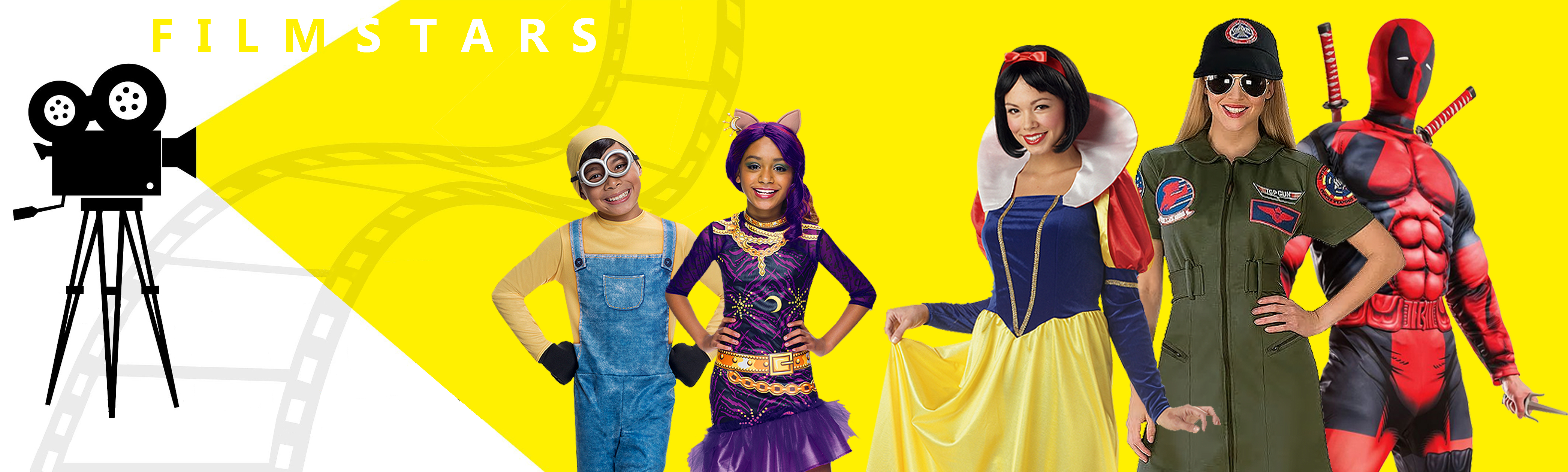 Filmstars Kostüme Header Filmstars Kostüme Header